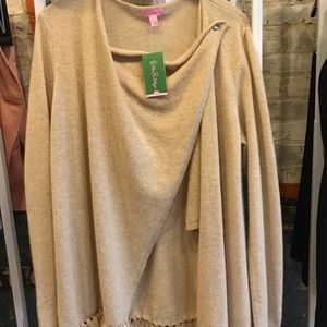 NWOT Lilly Pulitzer Fringe Cardigan